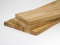 Preview: Massivholzplatte Leimholzplatte Eiche A/B 26mm, 2-2.4 m, KGZ keilgezinkte Lamellen, DIY angepasst